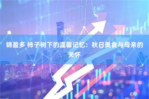 锦盈多 柿子树下的温馨记忆：秋日美食与母亲的关怀