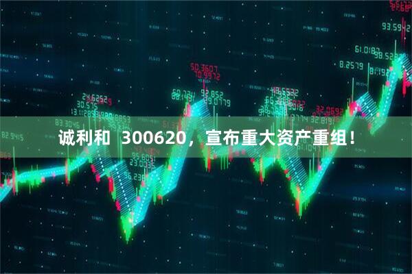 诚利和  300620，宣布重大资产重组！